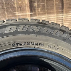 値下げしました‼️【スタッドレスタイヤ】ダンロップWINTER MAXX 215/60R16の画像