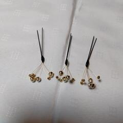 パ－ルヘアーアクセサリーピンの画像