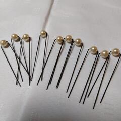 パ－ルヘアーアクセサリーピンの画像