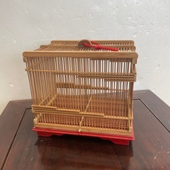 竹細工　虫かご　鈴虫籠（横15cm×縦11cm×高さ15cm）