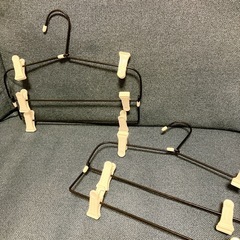 ズボン用ハンガー×2