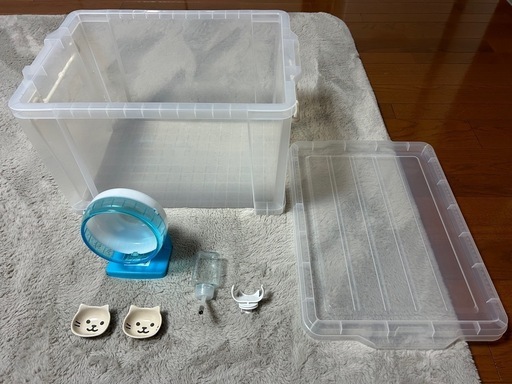値下げ　ハムスターゲージ　コンテナBOX