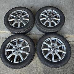 155/65R13 アイスナビ6 アルミ付き