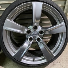 日産　Z33 Z34 純正ホイール　18×9J+15 2本の画像