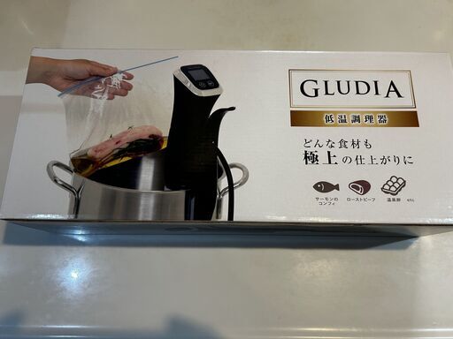 【値下げ】グルーディア 低温調理器 GLU-INM01