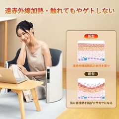 新品✨足元あったか‼️パネルヒーター✨省エネ 45~65℃の画像