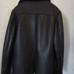 H&M ライダース 防寒ジャケットブラック M ジャンクの画像