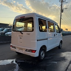 30年式/ハイゼットカーゴ/SA3/ハイルーフ/ルーフシェルフ/車検2年付き/ルーフシェルフ/アイドリングストップ/ETC/ドラレコ/スペアキーの画像