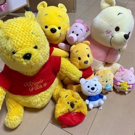 クマのプーさん　7点セット