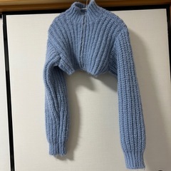 who's who gallery ニットショート丈の画像