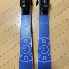 値下げ　ちょっと変わったスキー板　USEDです　TEAM RESCUEの板　167cmの画像