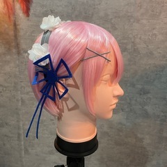 リゼロ レム ラム コスプレセット ウィッグ付き メイド服の画像
