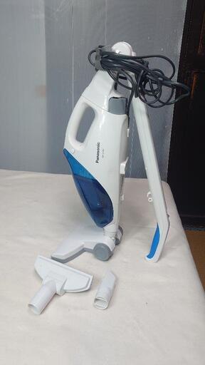 ★パナソニック Panasonic 電気掃除機 MC-U10C-A クリアブルー 1台2役（スティック＆ハンディ）2016年製