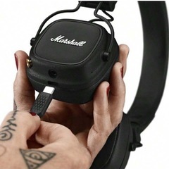Marshall MAJOR Ⅳ　ブラック　bluetoothの画像