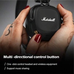 Marshall MAJOR Ⅳ　ブラック　bluetoothの画像