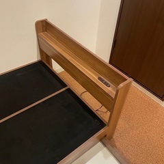 ニトリ　シングルベッドフレームの画像