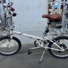 ダホンの折り畳み自転車