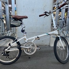 ダホンの折り畳み自転車の画像