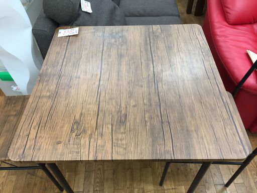 【リサイクルショップどりーむ鹿大前店】No.11548　テーブルセット　椅子2脚