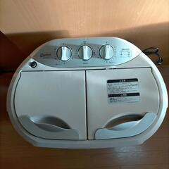 【～12/10まで-800円します】ウォッシュマン 二層式小型洗濯機 TOM-05wの画像