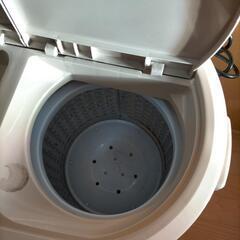 【～12/10まで-800円します】ウォッシュマン 二層式小型洗濯機 TOM-05wの画像