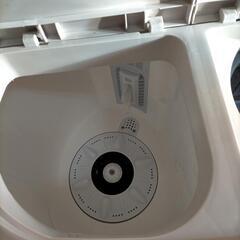 【～12/10まで-800円します】ウォッシュマン 二層式小型洗濯機 TOM-05wの画像