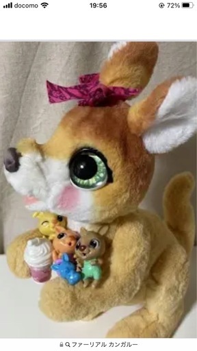 カンガルーのママと赤ちゃんカンガルー親子