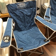 アウトドア用チェア2脚の画像