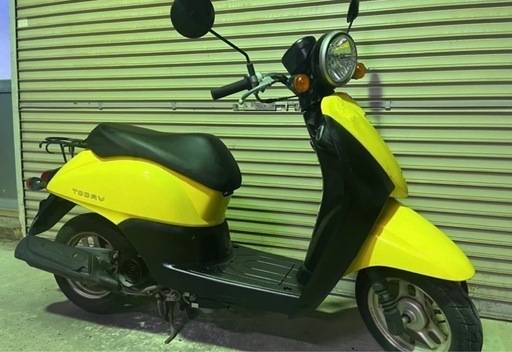 【売約済】実働 BT新品 バリ溝 ホンダ AF67 トゥデイ 4スト バイク 原付 スクーター イエロー