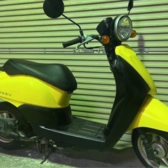 【売約済】実働 BT新品 バリ溝 ホンダ AF67 トゥデイ 4スト バイク 原付 スクーター イエローの画像