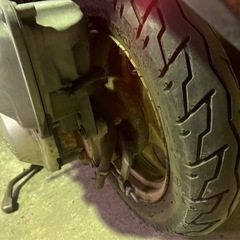 【売約済】実働 BT新品 バリ溝 ホンダ AF67 トゥデイ 4スト バイク 原付 スクーター イエローの画像