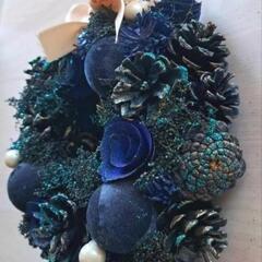 クリスマスリースの画像