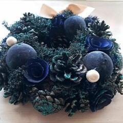 クリスマスリースの画像
