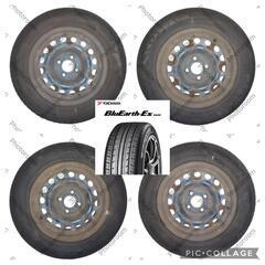 日産 ウィングロード(DBA−Y12)純正14㌅スチールホイール...