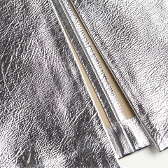 メタリック シルバー タイトスカート新品タグ付き 合皮レザー H&Mの画像