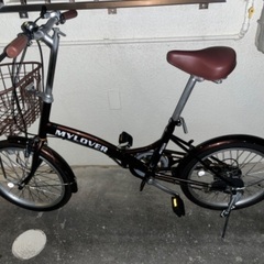 20㌅⚙️6速　折りたたみ自転車　