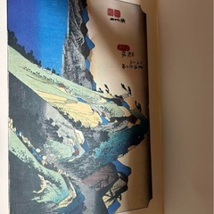 値下げ　葛飾北斎  広重 共同通信社出版局  初代広重画(印刷)わけありの画像