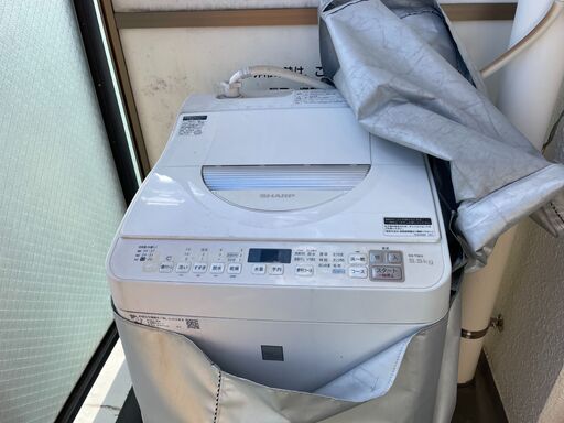 【譲渡確定につきクローズしました】シャープ洗濯機1人暮らし用（12/2まで掲載）