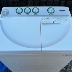 パナソニック製　二層型洗濯機　2014年製