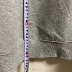 （決まりました）ビッグプルパーカー　ブラック&グレー2着セット　フリーサイズの画像