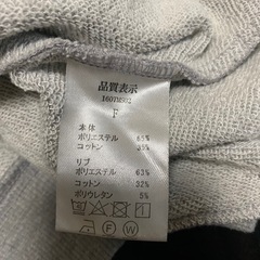 （決まりました）ビッグプルパーカー　ブラック&グレー2着セット　フリーサイズの画像