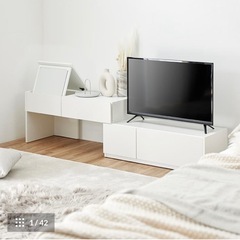 LOWYAドレッサーにもなるテレビ台あげます！の画像