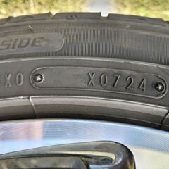 【引取限定】夏用 タイヤホイールセット 215/45R18の画像
