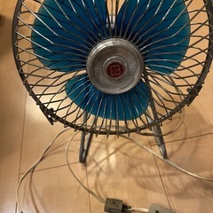 動作確認済み　レトロな扇風機