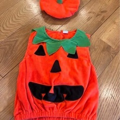 ハロウィン　　カボチャ衣裳