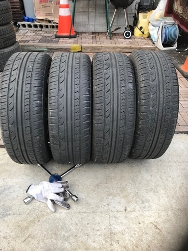 アルミ付きタイヤ4本セット