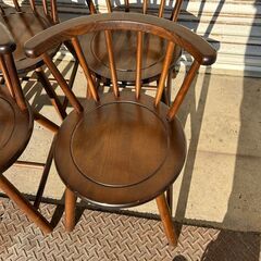 希少 KOIZUMI コイズミ 小泉産業 ウィンザーチェア ダイニングチェア