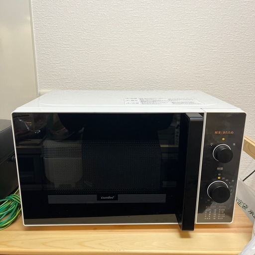 COMFEE‘ 電子レンジ 17L ターンテーブル 単機能 ヘルツフリー 全国対応 CFM-CM174