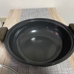 ガラス蓋鉄鍋の画像