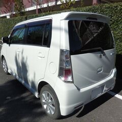 年内可 込プライス１９万円 ワゴンＲ スティングレー Ｔ ターボ MH23S 修復無し パールホワイト 本車検２年受 機関良好の画像